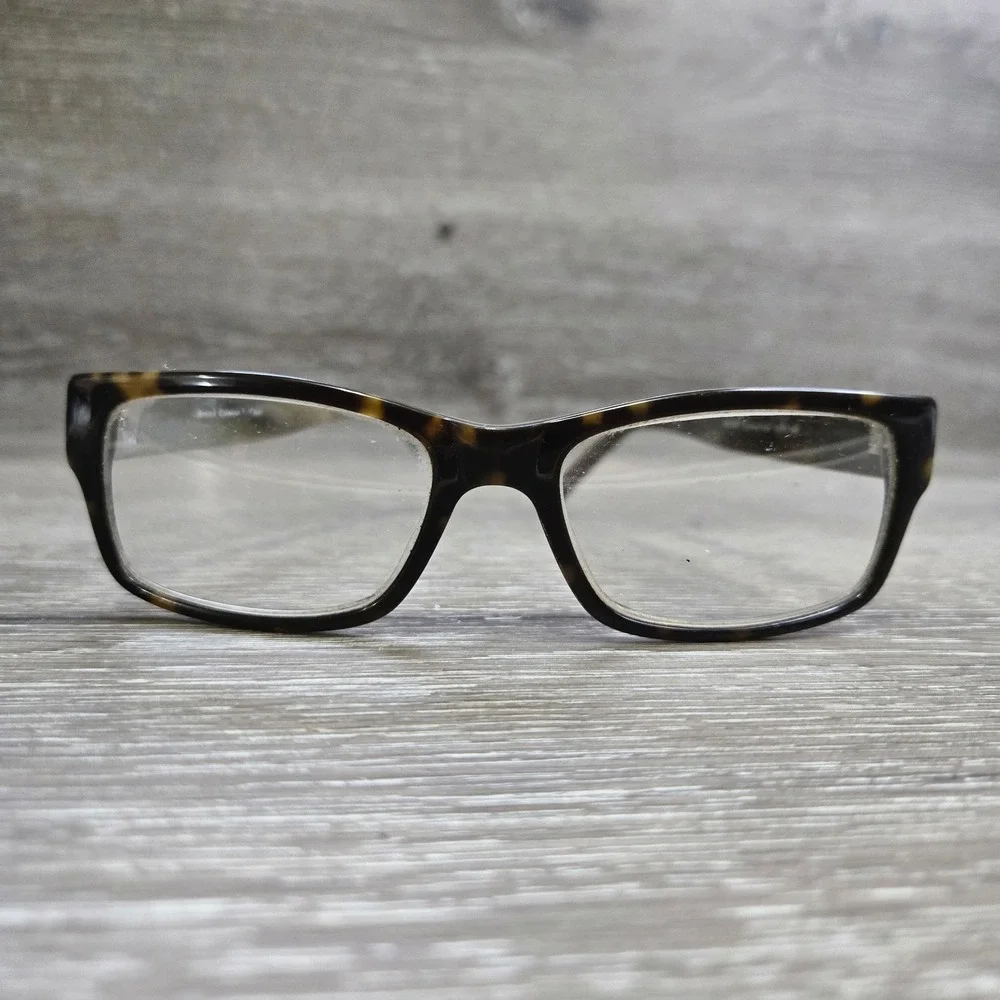 Artistik Eyewear Capri ART 404 Havana Horn Eyeglass Frame Only Rectangular 56-19